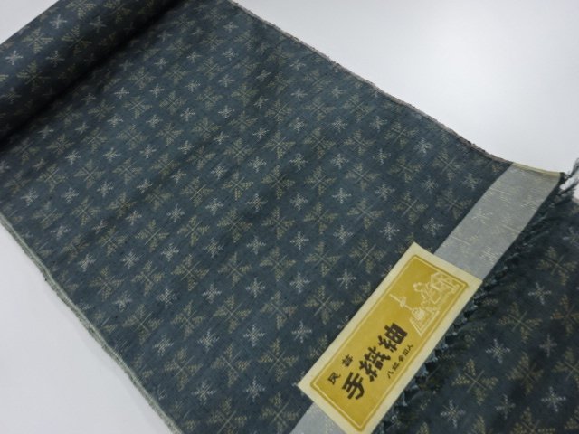 アンティーク　正絹　紬　着尺反物